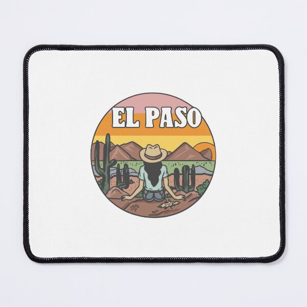 Item preview, El Paso, Texas | A cowgirl watching the Texas sunset designed and sold by CircinusStore.