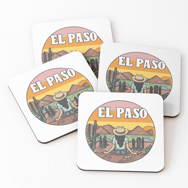Item preview, El Paso, Texas | A cowgirl watching the Texas sunset designed and sold by CircinusStore.