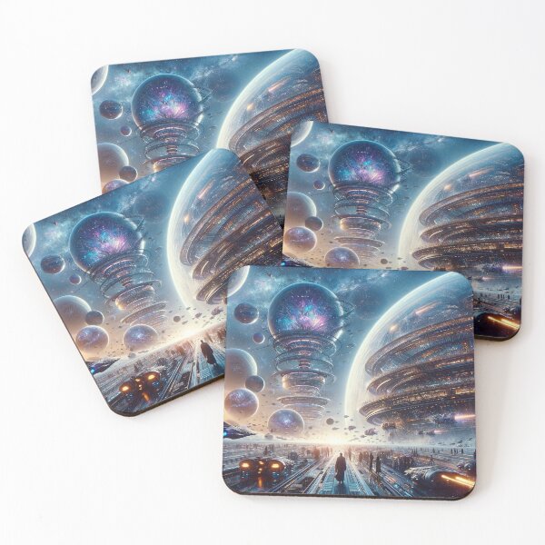 Item preview, Galactic Empires: A Vibrant Space Civilization Artwork designed and sold by The-Library.