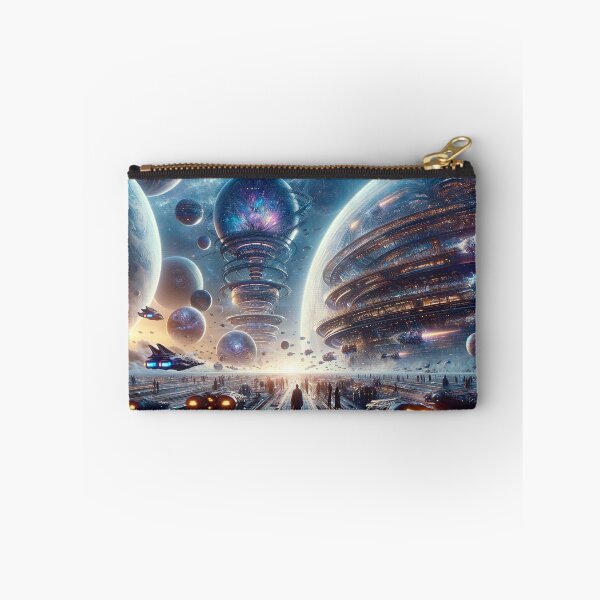 Item preview, Galactic Empires: A Vibrant Space Civilization Artwork designed and sold by The-Library.