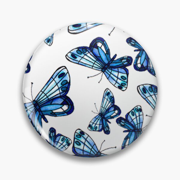 Item preview, Blue Butterflies designed and sold by relatosdecarla.