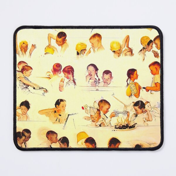 Item preview, norman rockwell art style, norman rockwell paintings, norman rockwell artwork designed and sold by marti-oryo.