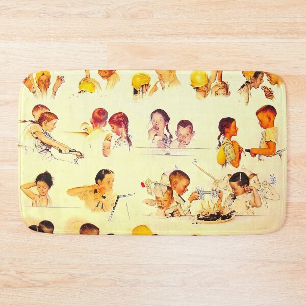 Item preview, norman rockwell art style, norman rockwell paintings, norman rockwell artwork designed and sold by marti-oryo.