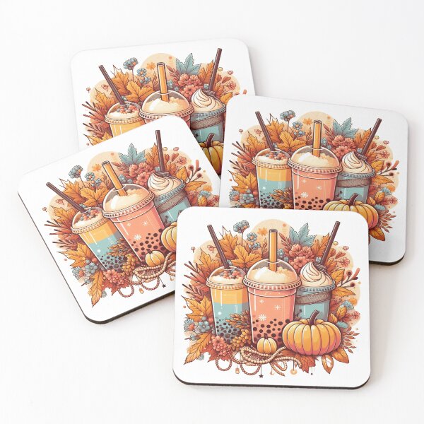 Item preview, Autumn Aesthetic Bubble Tea designed and sold by kewttiestore.