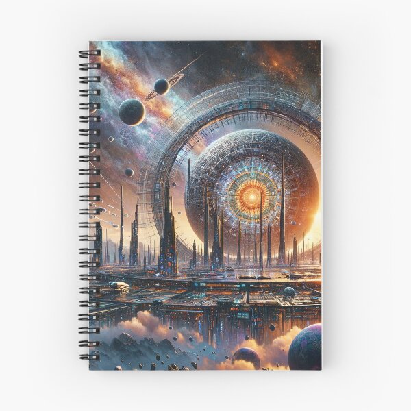 Item preview, Galactic Empires: A Vibrant Space Civilization Artwork designed and sold by The-Library.