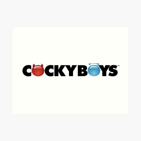 Cocky boys Art Print