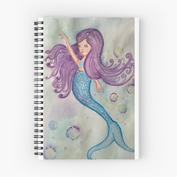 Item preview, Mermaid purple and blue designed and sold by RosaLL.