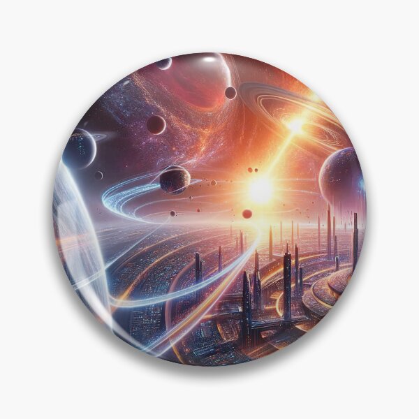 Artikelvorschau, Galactic Empires: A Vibrant Space Civilization Artwork entworfen und verkauft von The-Library.