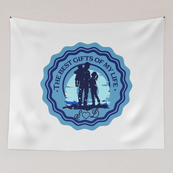Item preview, The Best gifts in my  life blue. by Jonathan P. designed and sold by JonathanP514.