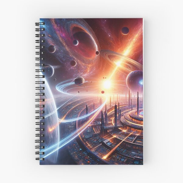 Item preview, Galactic Empires: A Vibrant Space Civilization Artwork designed and sold by The-Library.