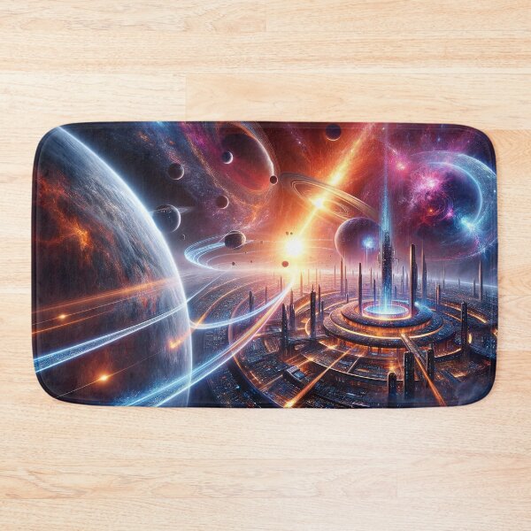 Item preview, Galactic Empires: A Vibrant Space Civilization Artwork designed and sold by The-Library.