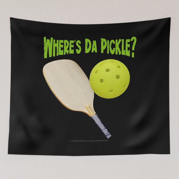 Item preview, Where’s Da Pickle? -  For DARK Backgrounds designed and sold by The Imagination Source™.