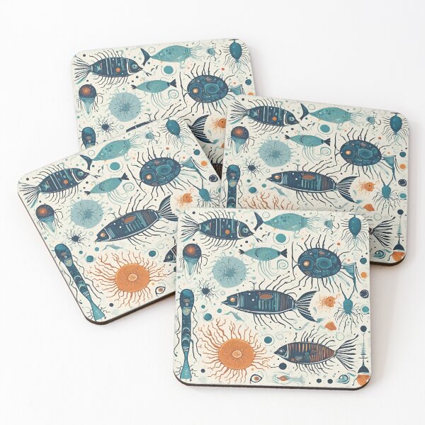Item preview, Sealife Zooplankton Deep Ocean Life designed and sold by CyberArtistOne.