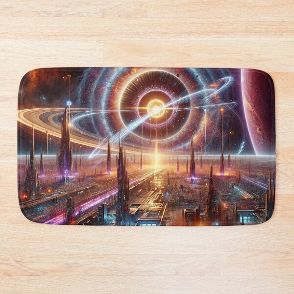 Item preview, Galactic Empires: A Vibrant Space Civilization Artwork designed and sold by The-Library.