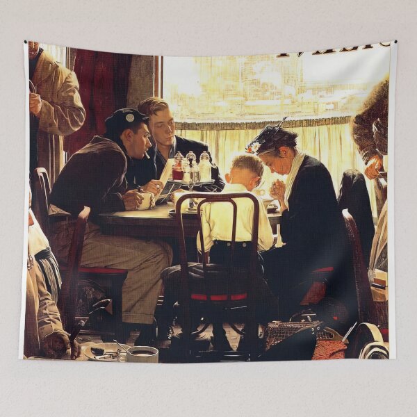Item preview, norman rockwell art style, norman rockwell paintings, norman rockwell artwork designed and sold by marti-oryo.