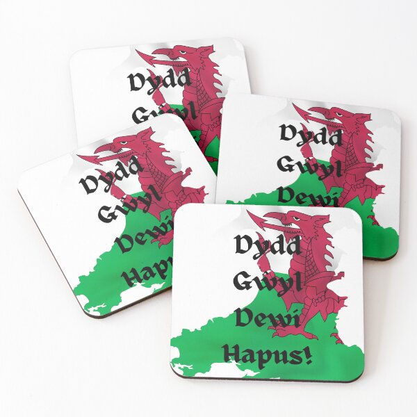 Item preview, Dydd Gŵyl Dewi Hapus!  Happy St David's Day! designed and sold by Zen-Hues.