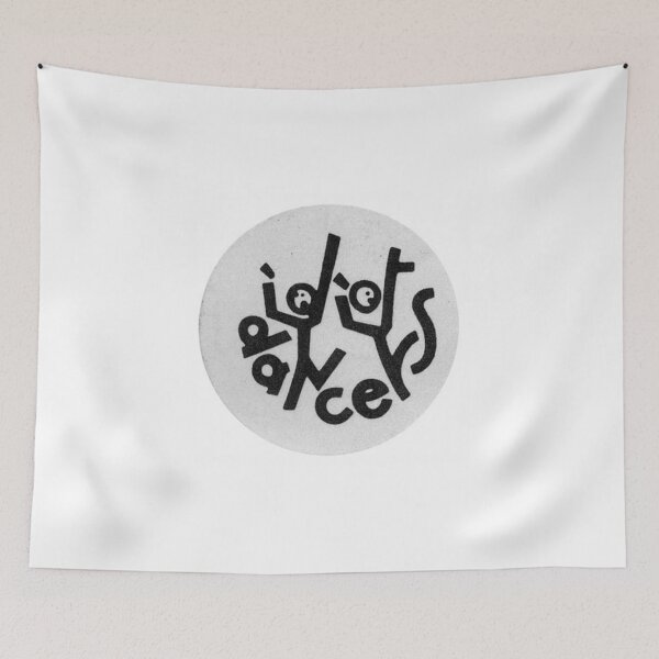 Item preview, Idiot Dancers - 80s UK band logo designed and sold by AdventuresNoise.