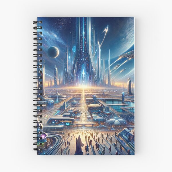 Item preview, Galactic Empires: A Vibrant Space Civilization Artwork designed and sold by The-Library.