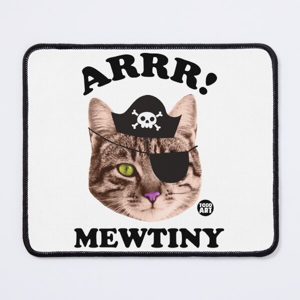 Item preview, ARR MEWTINY CAT PIRATE designed and sold by TODD GOLDMAN.