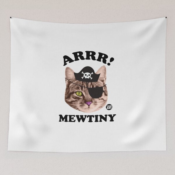 Item preview, ARR MEWTINY CAT PIRATE designed and sold by TODD GOLDMAN.