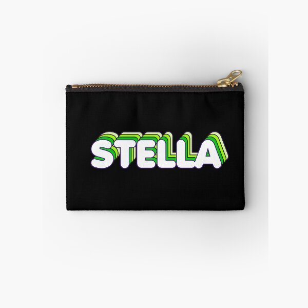 Item preview, Green Layers Stella Name Label (Black) designed and sold by NormadWorld.
