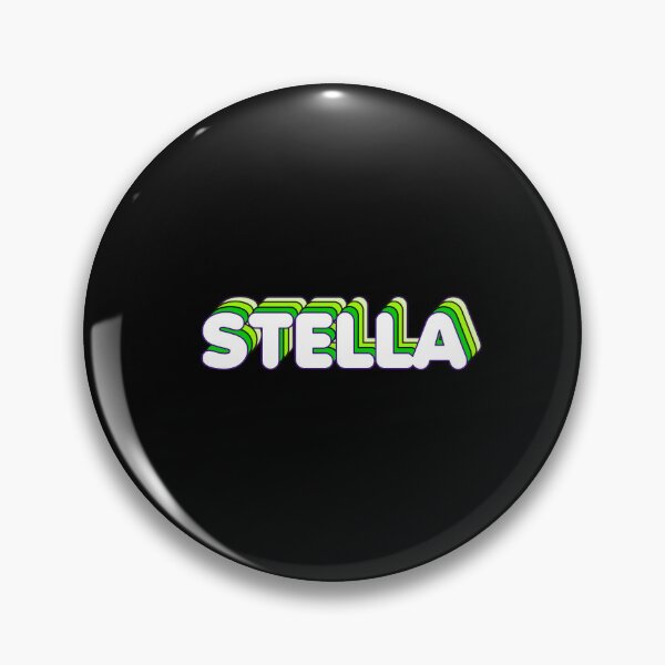Item preview, Green Layers Stella Name Label (Black) designed and sold by NormadWorld.