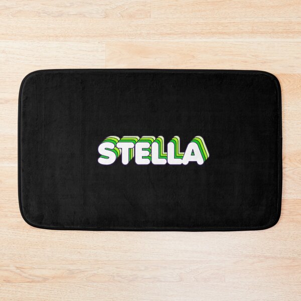 Item preview, Green Layers Stella Name Label (Black) designed and sold by NormadWorld.