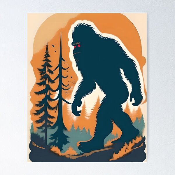 Item preview, Sasquatch designed and sold by Planetporridge.