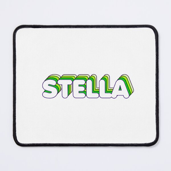 Item preview, Green Layers Stella Name Label designed and sold by NormadWorld.