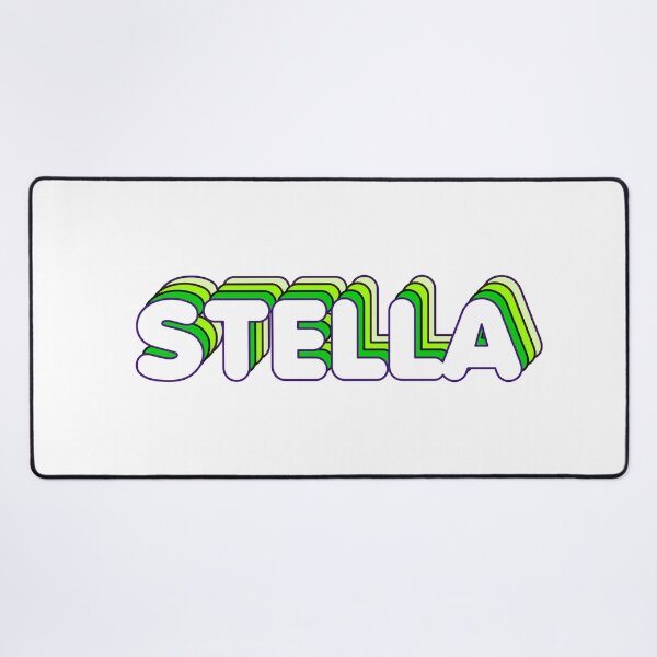 Item preview, Green Layers Stella Name Label designed and sold by NormadWorld.