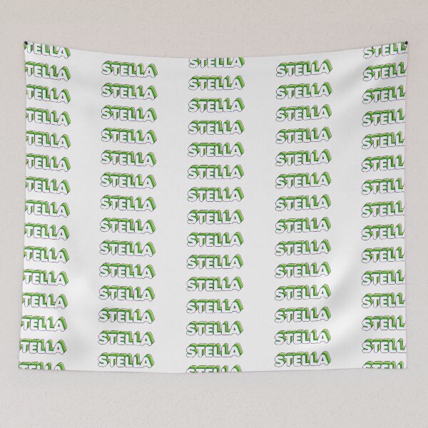 Item preview, Green Layers Stella Name Label designed and sold by NormadWorld.