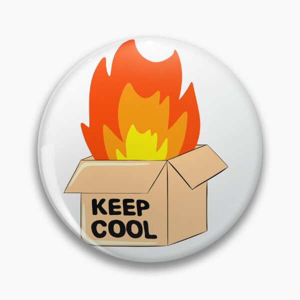 Item preview, Keep Cool Box on Fire designed and sold by karanixon12.