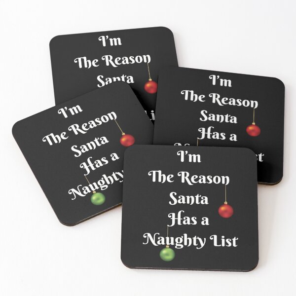 Item preview, The reason santa has a Naughty List designed and sold by Dragoncc.