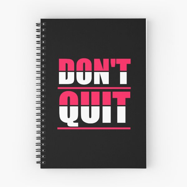 Item preview, Don't Quit  designed and sold by Hairball-Pets.