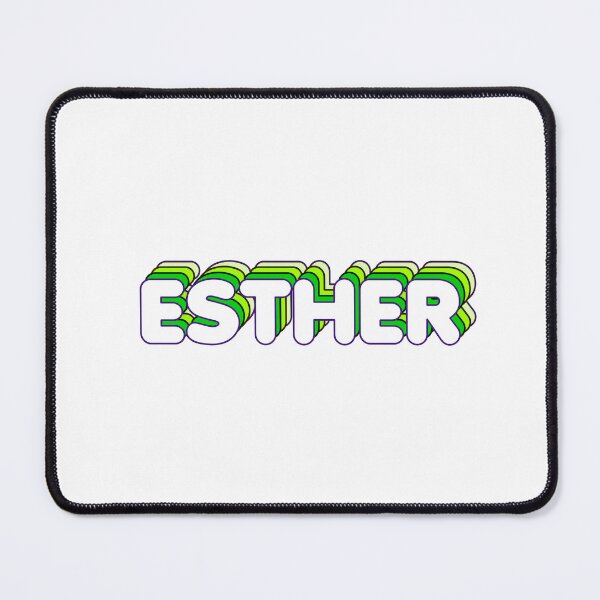 Item preview, Green Layers Esther Name Label designed and sold by NormadWorld.