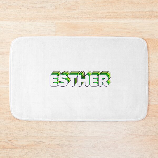 Item preview, Green Layers Esther Name Label designed and sold by NormadWorld.