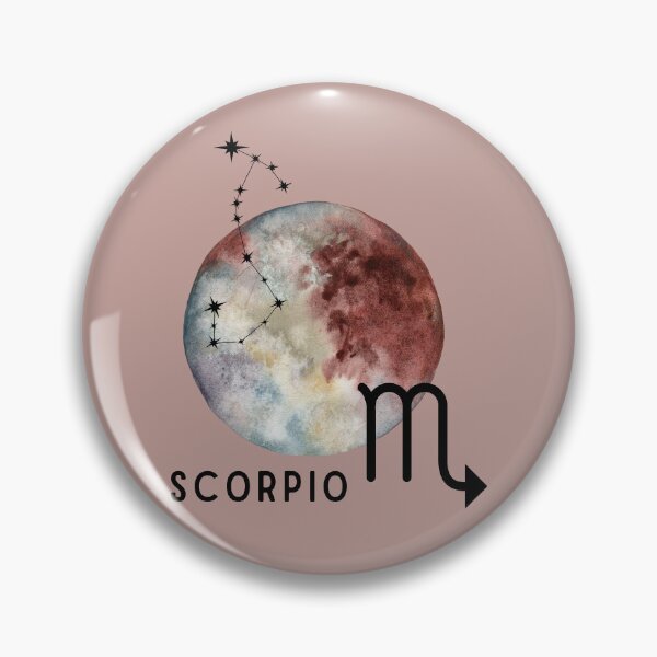 Item preview, Scorpio Zodiac Sign Planet Pluto designed and sold by mooneko.