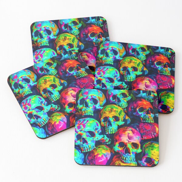 Item preview, Psychedellic Skulls designed and sold by ediefrances.