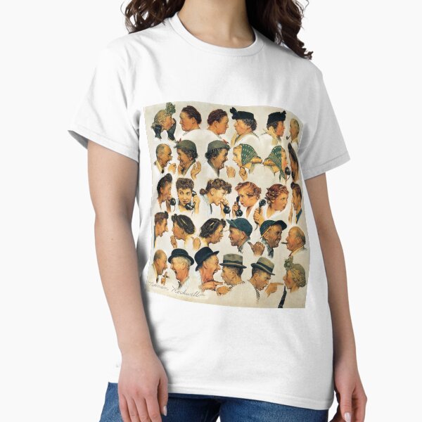 Artikel-Vorschau von Kunststil von Norman Rockwell, Gemälde von Norman Rockwell, Kunstwerke von Norman Rockwell, designt und verkauft von marti-oryo.
