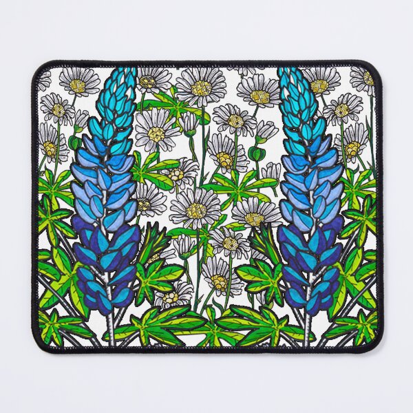 Item preview, Daisies and Lupines designed and sold by relatosdecarla.