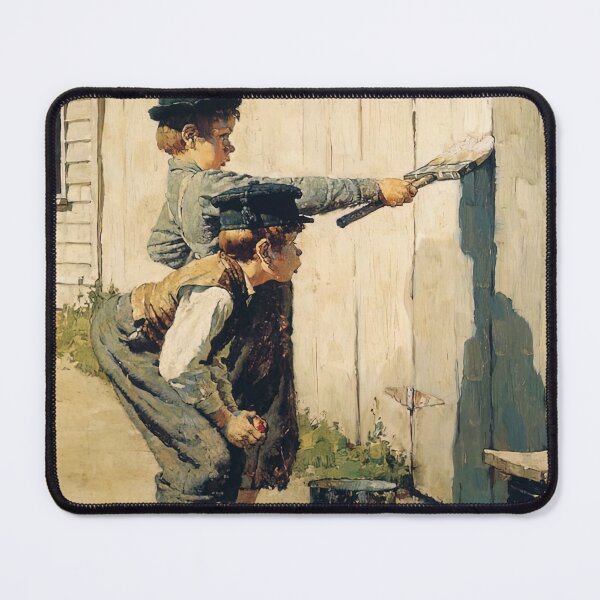 Item preview, norman rockwell art style, norman rockwell paintings, norman rockwell artwork designed and sold by marti-oryo.