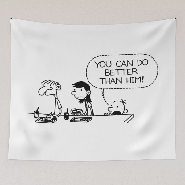 Item preview, DIARY OF A WIMPY KID: YOU CAN DO BETTER THAN HIM! designed and sold by cheapfan.