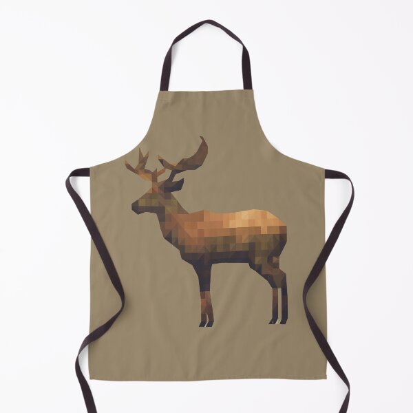 Item preview, Pixelated Deer designed and sold by Midnight Garden.