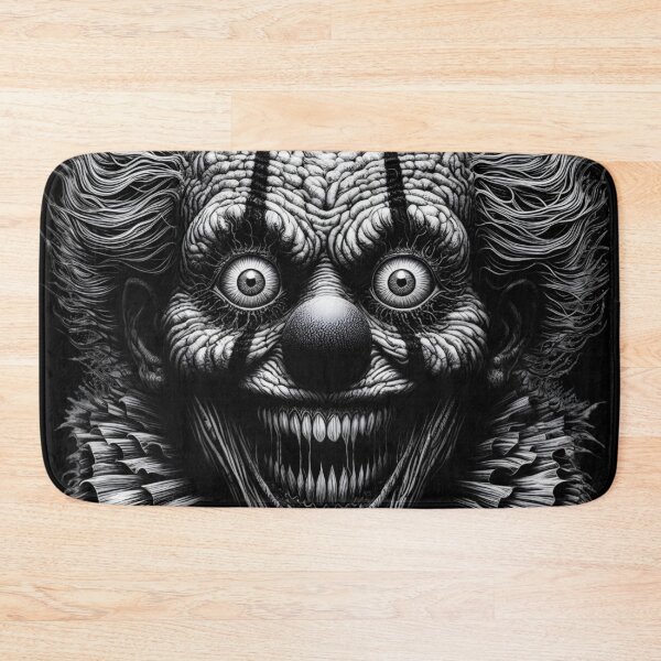 Item preview, Augusto the clow - fine creepy art by Red Siri0 designed and sold by Red Siri0 Art.