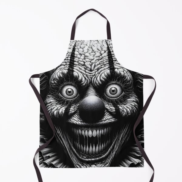 Item preview, Augusto the clow - fine creepy art by Red Siri0 designed and sold by Red Siri0 Art.
