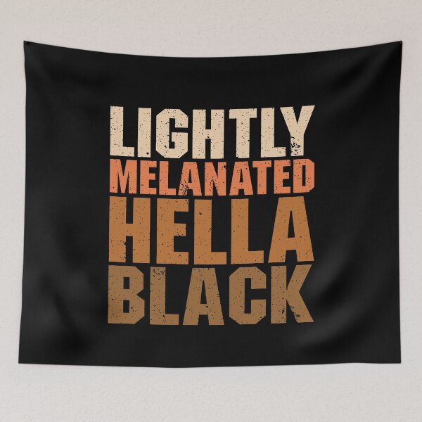Item preview, Lightly Melaneted Hella Black 3 designed and sold by ruinzahelva.