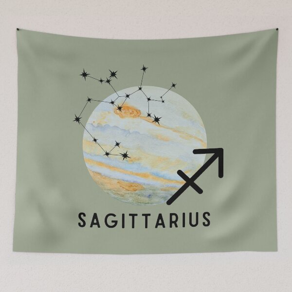 Item preview, Sagittarius Zodiac Sign Planet Jupiter designed and sold by mooneko.