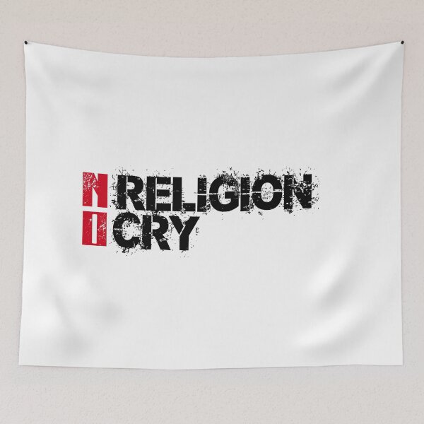 Item preview, No Religion, No Cry designed and sold by JIGGO.