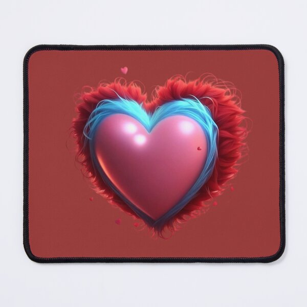 Item preview, Cute Fuzzy Pink Heart designed and sold by Digiheart.
