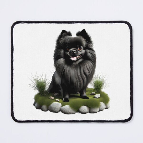 Item preview, Beautiful Black Pomeranian dog designed and sold by Kaleddis.